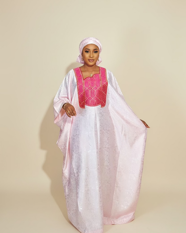 Boubou adesewa - Fuchsia