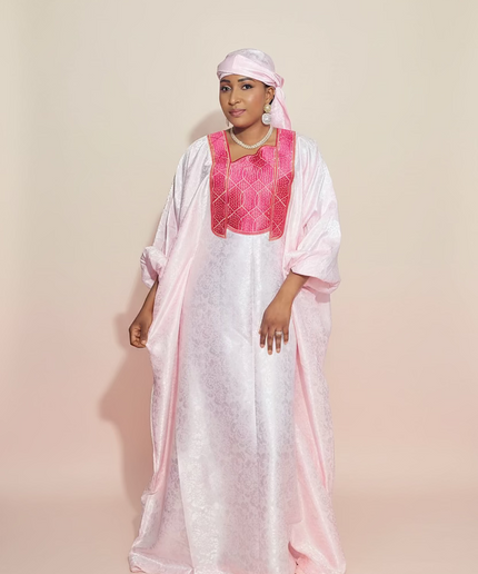 Boubou adesewa - Fuchsia