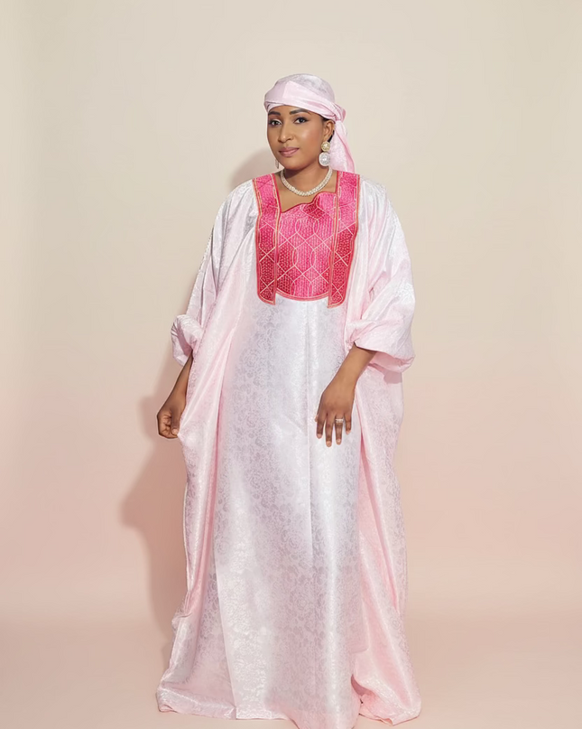 Boubou adesewa - Fuchsia