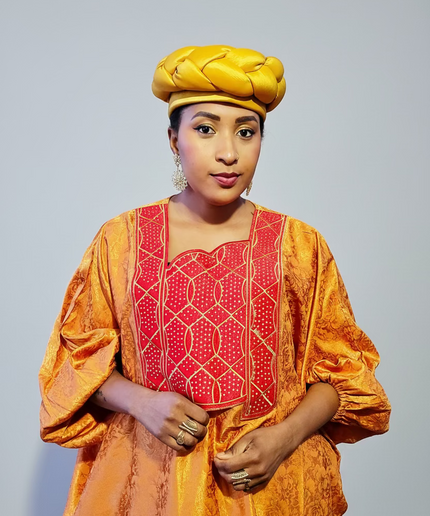 Turban torsadé - Gold