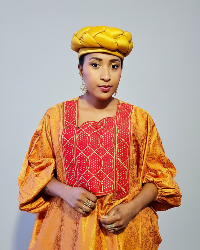 Turban torsadé - Gold