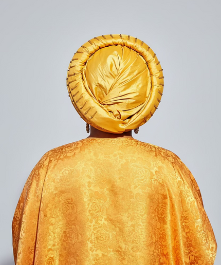 Turban perlé - Gold