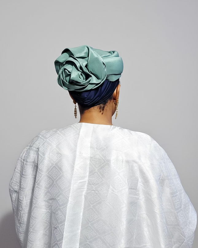 Turban torsadé - vert menthe