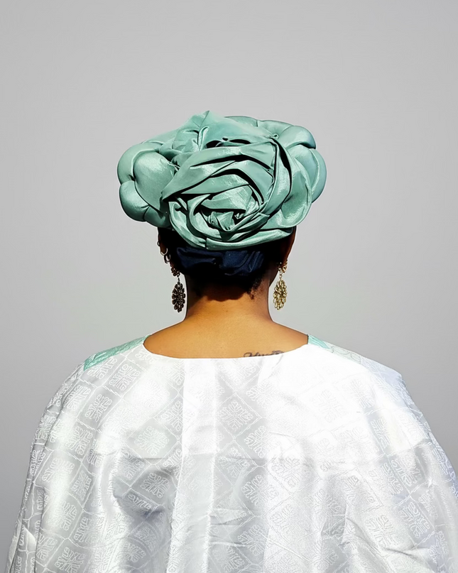 Turban torsadé - vert menthe