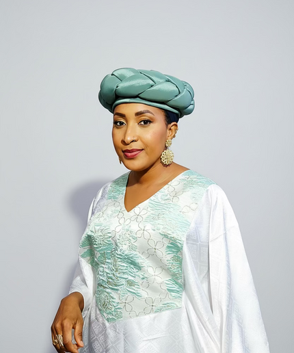 Turban torsadé - vert menthe