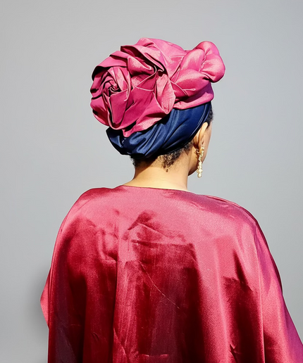 Turban torsadé - Rouge