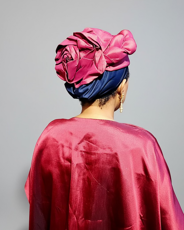 Turban torsadé - Rouge