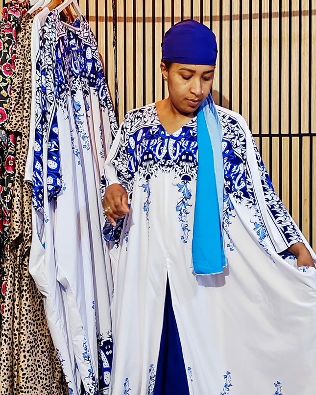 Classy boubou  - Bleu