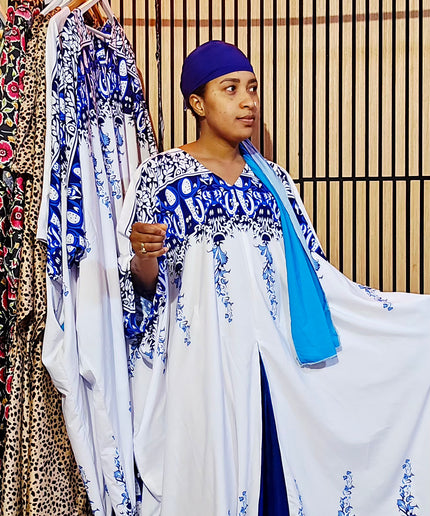 Classy boubou  - Bleu