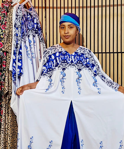 Classy boubou  - Bleu
