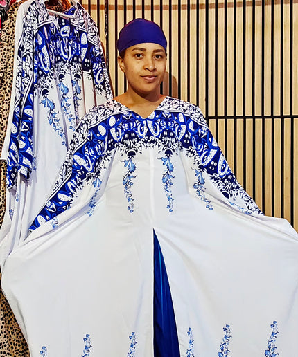 Classy boubou  - Bleu