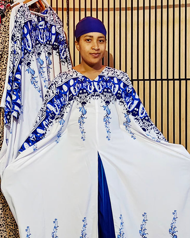 Classy boubou  - Bleu