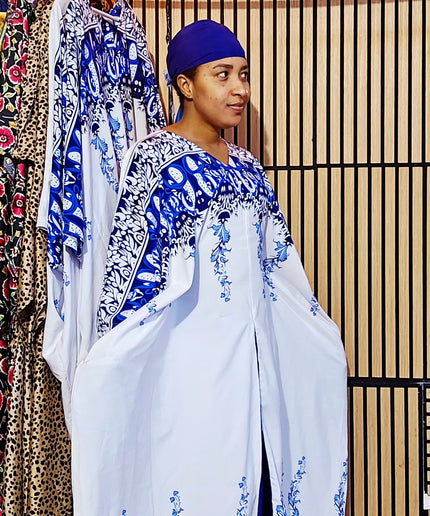 Classy boubou  - Bleu