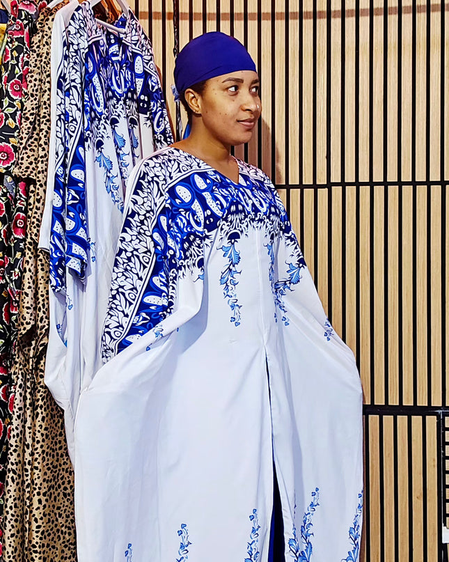 Classy boubou  - Bleu