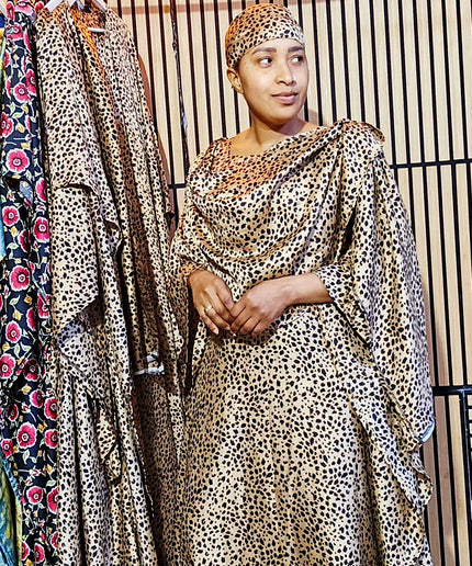 Classy boubou  - Léopard