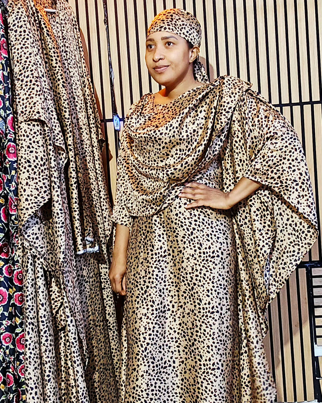 Classy boubou  - Léopard