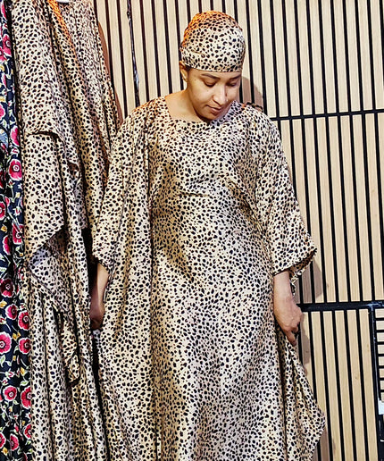 Classy boubou  - Léopard
