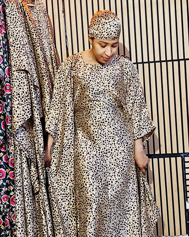 Classy boubou  - Léopard