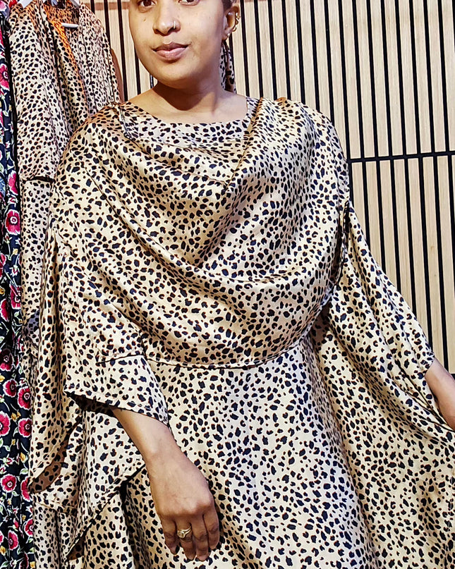 Classy boubou  - Léopard