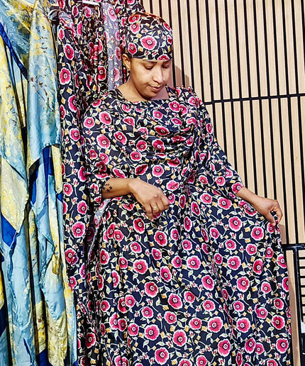 Classy boubou  - Fleuri