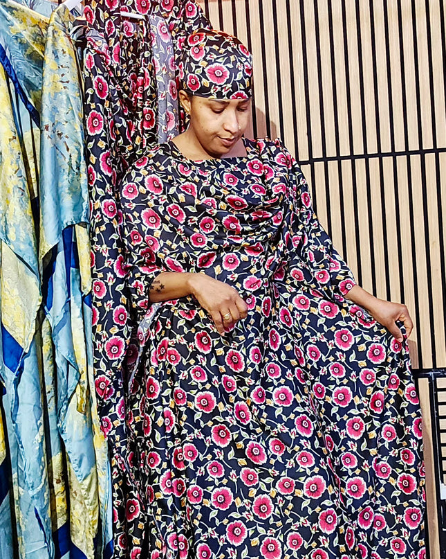 Classy boubou  - Fleuri