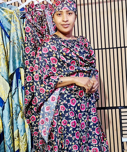 Classy boubou  - Fleuri
