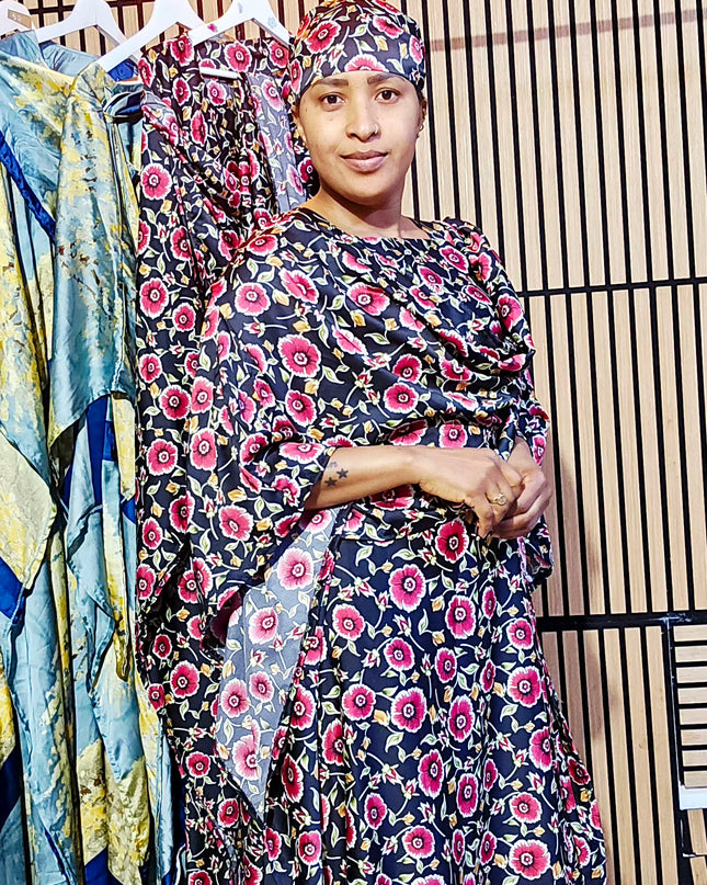 Classy boubou  - Fleuri
