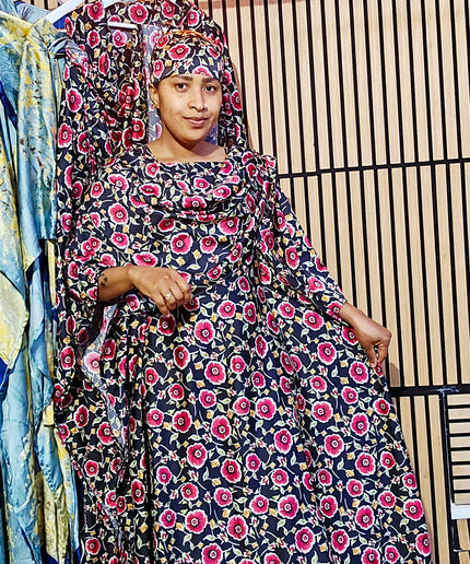 Classy boubou  - Fleuri