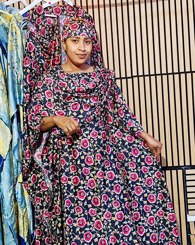 Classy boubou  - Fleuri