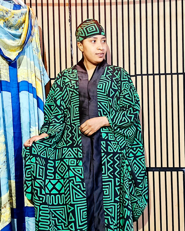 Classy boubou  - vert noir