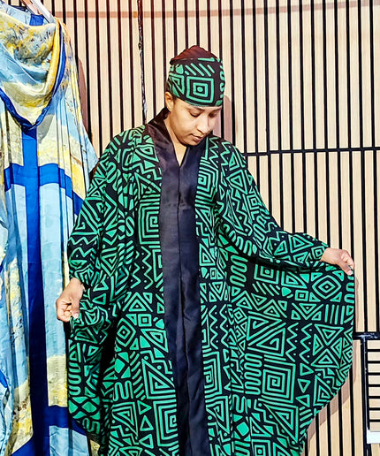Classy boubou  - vert noir