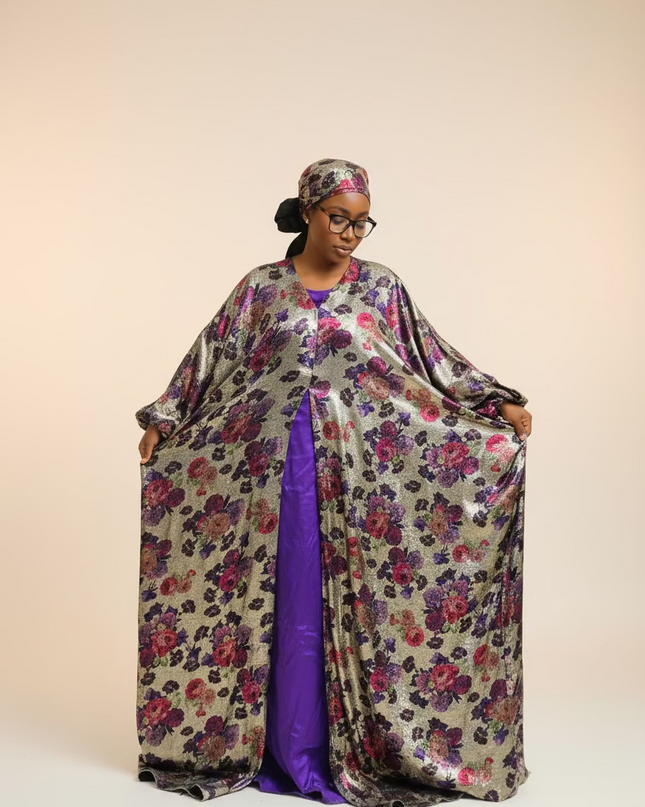 Ensemble Assa métallique - Violet