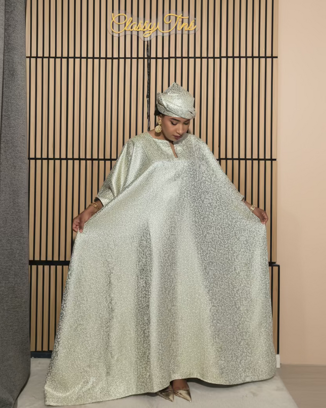 Robe cynthy festive - Champagne