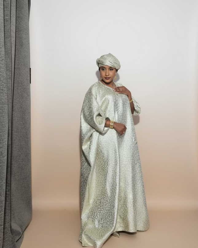 Robe cynthy festive - Champagne