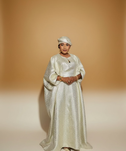 Robe cynthy festive - Champagne