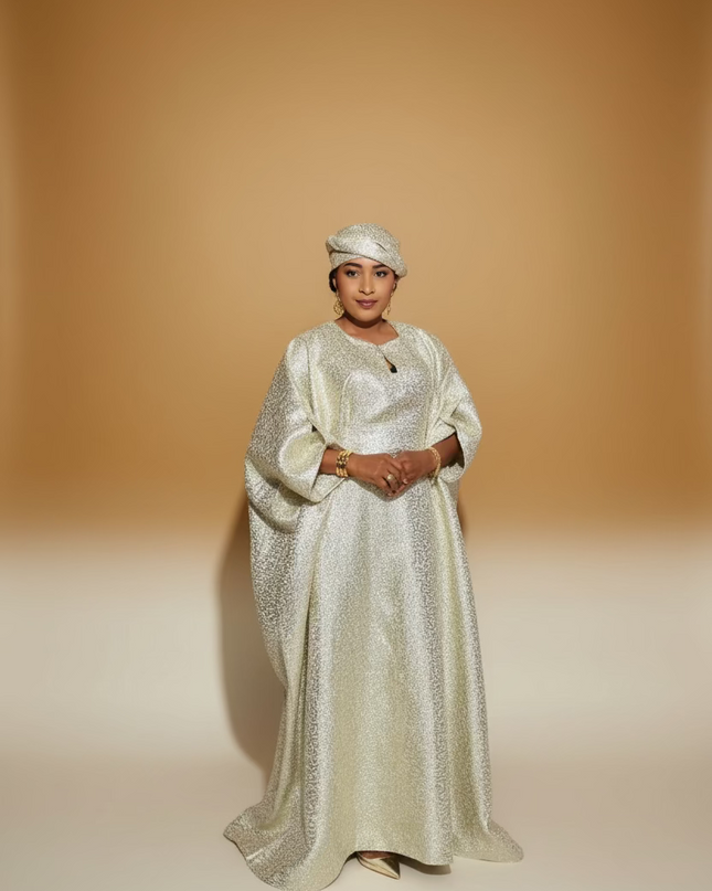 Robe cynthy festive - Champagne