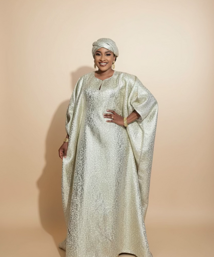 Robe cynthy festive - Champagne