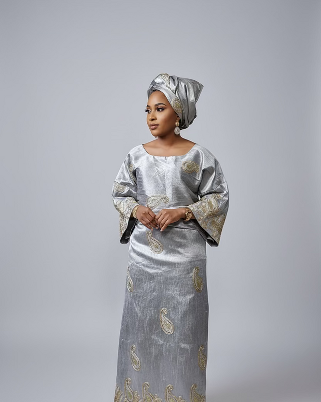 Complet iro & buba  - Gris