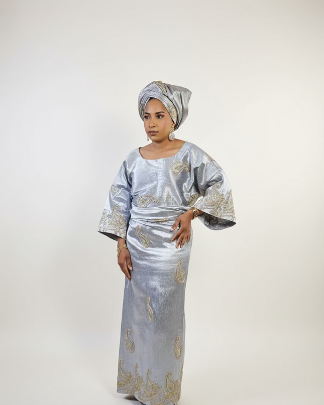 Complet iro & buba  - Gris