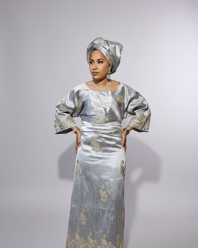 Complet iro & buba  - Gris