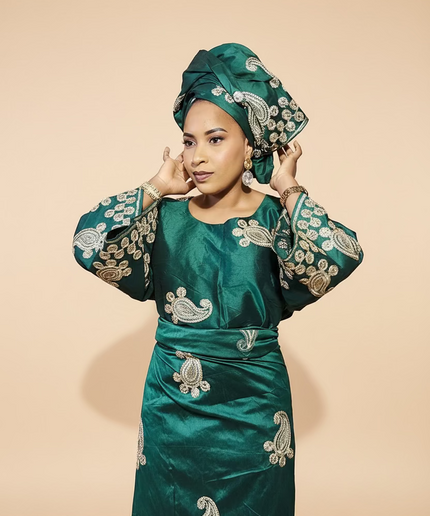 Complet iro & buba  - Vert