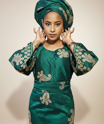 Complet iro & buba  - Vert
