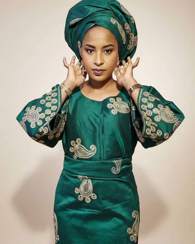 Complet iro & buba  - Vert