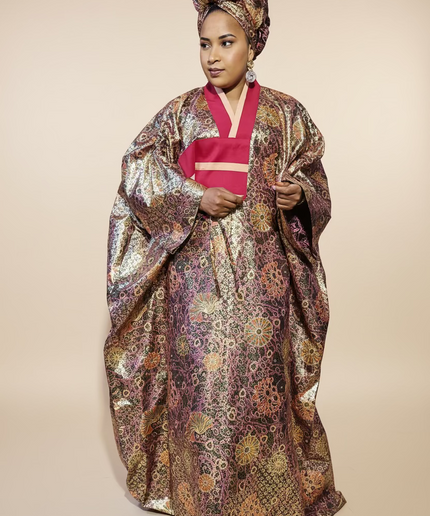 Boubou waxoké - Rouge