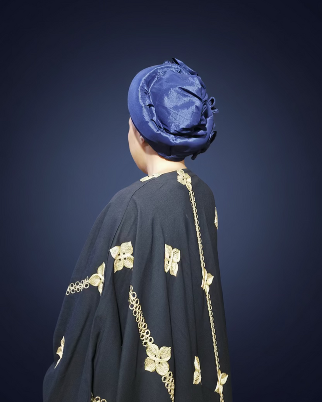 Turban excellency - Bleu nuit