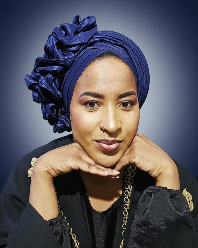 Turban excellency - Bleu nuit