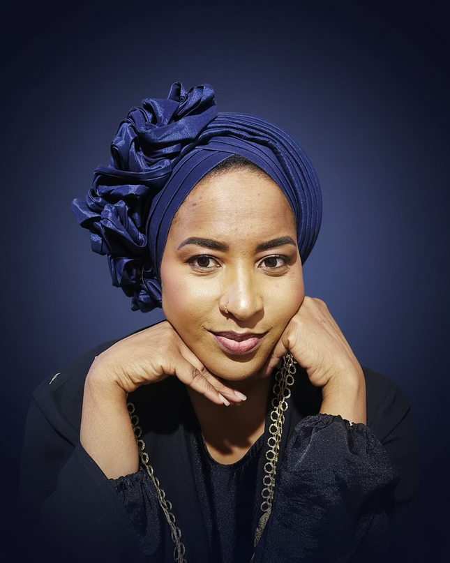 Turban excellency - Bleu nuit