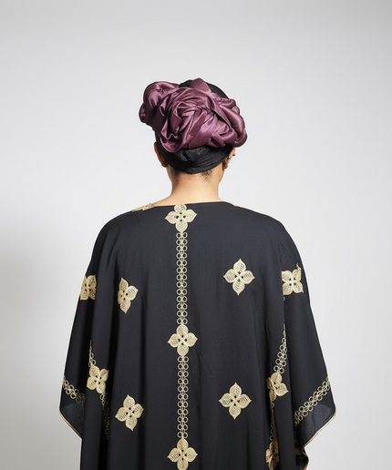 Turban torsadé - Marron