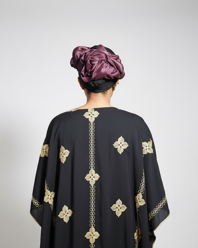 Turban torsadé - Marron
