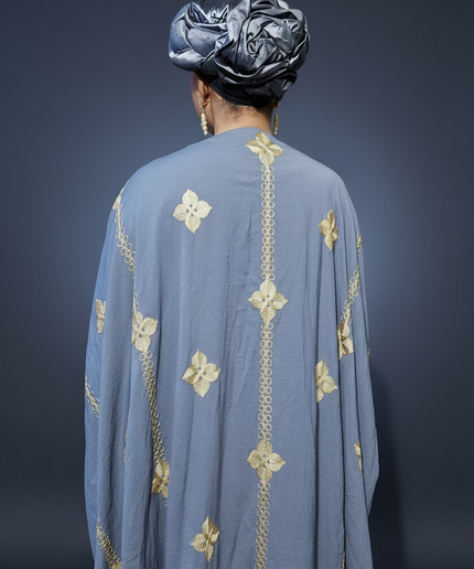 Turban torsadé - Gris